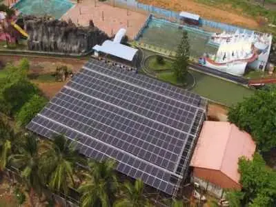 Fantasy Park, Palakkad. Solar in Palakkad Kerala. Solar in Kerala